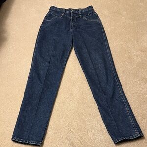 Vintage Rockies high waisted western straight leg jeans Classic Blue Denim Jeans